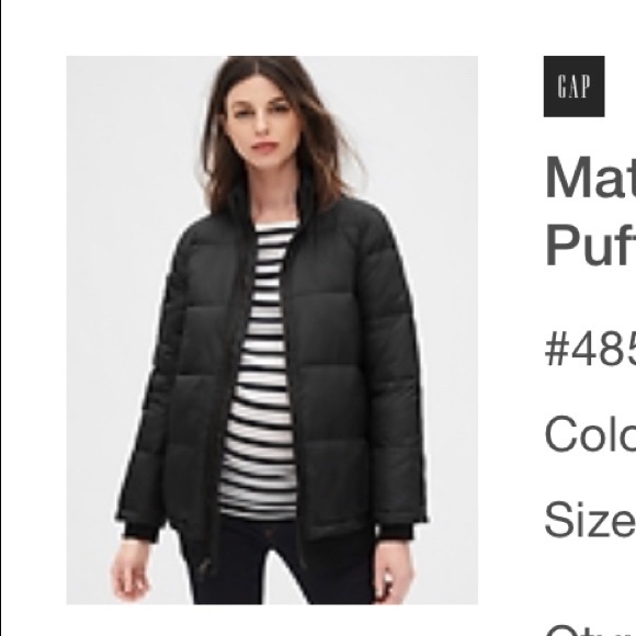 GAP Jackets & Blazers - GAP maternity jacket. Never worn. Very warm!